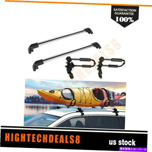 [tLA [tbNNXo[LA+JbNbNgbv}Eg13-18̎OHAEg_[ Roof Rack Cross Bar Carrier+ Kayak Rack Top Mount For 13-18 Mitsubishi Outlander