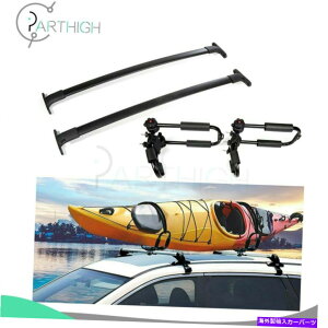���[�t�L�����A 2016-2018�t�H�[�h�G�N�X�v���[���[�g�b�v���[�t���b�N2PCS�N���X�o�[��2PCS���b�N�J���b�N For 2016-2018 Ford Explorer Top Roof Rack 2pcs Cross Bar & 2pcs rack kayak