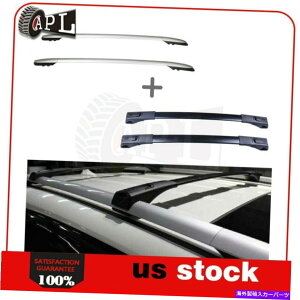 [tLA 2013-2018̃ubN[tbNg^RAV4וNXo[[LA black Roof Rack For 2013-2018 Toyota RAV4 Baggage Cross Bars & rail Carrier