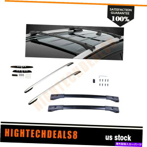 [tLA 2013-2018̃[tbNNXo[t[tTCh[Zbgg^RAV4 4DRA~jE Roof Rack Cross Bar w/ Roof Side Rail Set For 2013-2018 Toyota RAV4 4Dr Aluminum