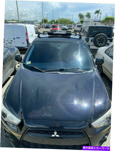 [tLA OHAEg_[X|[cASX̂߂̃ubN[tbNNXo[2010-2021 Black Roof Rack Cross Bar for Mitsubishi Outlander Sport ASX 2010-2021