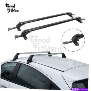 ルーフキャリア カートップルーフラック43.3 "ホンダパイロット2005-16用の荷物キャリアクロスバーセット Car Top Roof Rack 43.3" Luggage Carrier Cross Bars Set For Honda Pilot 2005-16