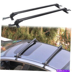 [tLA Ԃ̃gbv[tbNNXo[43.3 "VWWFb^GLX VR6Z_p̉וLA Car Top Roof Rack Cross Bar 43.3" Luggage Carrier For VW Jetta GLX VR6 Sedan