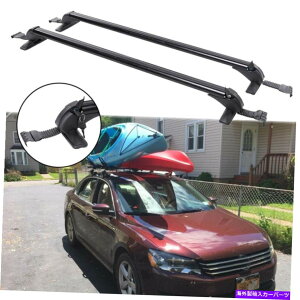 [tLA VWtHNX[QpT[g2002-22gbv[tbNNXo[43.3 "וLA For VW Volkswagen Passat 2002-22 Top Roof Rack Cross Bar 43.3" Luggage Carriers