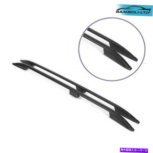 [tLA ZfXgXp̃[tbNTCh[o[ubNW447 SWB 2014-Up Roof Rack Side Rail Bar Black For MERCEDES METRIS W447 SWB 2014-UP