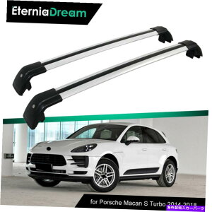 [tLA |VF}JS^[{2014-2019 2020[t[bNNXo[ɓKNXo[ Cross Bars Fit for Porsche Macan S Turbo 2014-2019 2020 Roof Rails Rack Crossbar