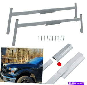 [tLA g[[gbp[Vo[p̃}Ees[NA~jEgbNLbvb_[bN Mountainpeak Aluminum Truck Cap Ladder Rack for Trailer Topper Silver