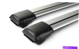 [tLA L}So[S42[tbNɂ鐷オTCfC̊Swhispbar Complete Whispbar by Yakima Rail Bar S42 Roof Rack for Raised Siderails