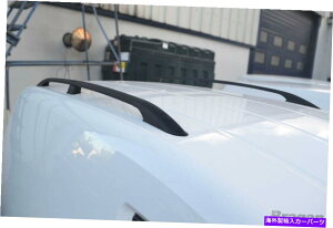 [tLA tHNX[QLfB}LV10-15@LWBANZT[ubNɍ[t[bNo[ Roof Rails Rack Bars To Fit Volkswagen Caddy Maxi 10-15 Van LWB Accessory BLACK