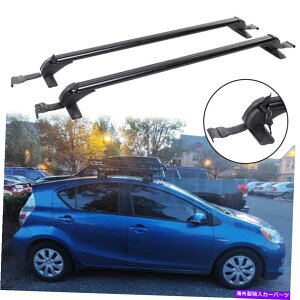 [tLA 43.3 "g^vEXC 2012-2021p̃[tbNNXo[gbvוbNLA 43.3" Roof Rack Cross Bar Top Luggage Rack Carrier For Toyota Prius C 2012-2021