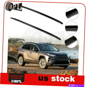 [tLA 2 PCSA~jEוNXo[[tbNLApg^RAV4 2019 2020 2 pcs Aluminum Baggage Cross Bar Roof Rack Carrier For Toyota RAV4 2019 2020