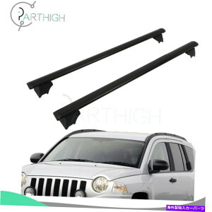 [tLA 2011-2021W[vO[̃[tbNNXo[ubNJ[SוLA Roof Rack Cross Bar Black Cargo Luggage Carrier For 2011-2021 Jeep Wrangler