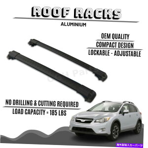 [tLA XoXVpA~jE[tbNo[NXo[i2012-2017jf ALUMINIUM ROOF RACK BAR CROSS BARS FOR SUBARU XV (2012-2017) MODELS