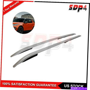 ���[�t�L�����A �V���o�[2x���[�t���[�����b�N�ו��N���X�o�[17-20�����h���[�o�[�f�B�X�J�o���[5 L462 Silver 2x Roof Rail Rack Luggage Cross Bar For 17-20 Land Rover Discovery 5 L462�y���s�A���i�z