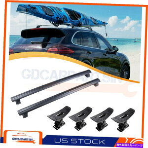 [tLA 2011-2018W[vOh`FL[[tbNNXo[ubNw/bN+JbNbN For 2011-2018 Jeep Grand Cherokee Roof Rack Cross Bar Black w/ Lock+ Kayak Racks
