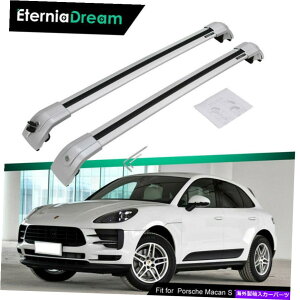 [tLA |VF}JS^[{2014-2018[t[bNɓKbN\ȃNXo[ Lockable Cross Bar Fit for Porsche Macan S Turbo 2014-2018 Roof Rail Rack