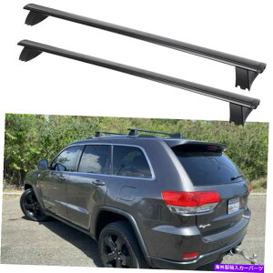 [tLA 11-2021pW[vOh`FL[46 "A~jEgbv[tbNNXo[ubNW/bN For 11-2021 Jeep Grand Cherokee 46"Aluminum Top Roof Rack Cross Bar Black w/Lock