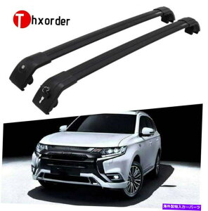 [tLA OHAEg_[2013-2021[tbN[̃NXo[ Cross Bars for Mitsubishi Outlander 2013-2021 Roof Rack Rail