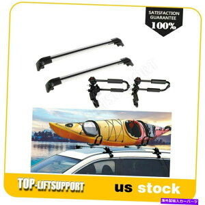[tLA 2010-2018tHNX[QVWeBOAA~jE[tbNLA +JbN{[g For 2010-2018 Volkswagen VW Tiguan Aluminum Roof Rack Carrier + kayak boat