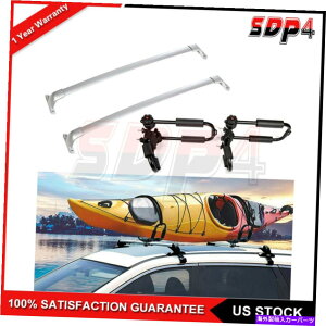 [tLA 14-18̃CtBjeBQX60 JX35gbv[tbNNXo[LA+JbNbN܂肽݉\ For 14-18 Infiniti QX60 JX35 Top Roof Rack Cross Bar Carrier+Kayak Rack Foldable