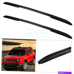 [tLA W[vlQ[hp̃[tbNTCh[1.3L 1.4L 2.4L 2015-2019A~jE Roof Rack Side Rails For Jeep Renegade 1.3L 1.4L 2.4L 2015-2019 Aluminum