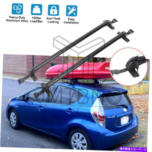 [tLA g^vEX4hÂ߂̃J[[tbNNXo[gbvוLA2002-2021 Car Roof Rack Cross Bar Top Luggage Carrier For Toyota Prius 4 Door 2002-2021
