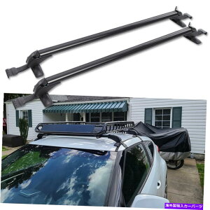 [tLA q_CFX^[43 "J[gbv[tbNNXo[ݕ]ԃLAJQ For Hyundai Veloster 43" Car Top Roof Rack Cross Bar Cargo Bicycle Carrier JQ