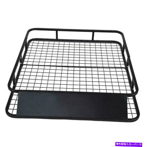 [tLA 48 "x 40"jo[T[tbNoXPbgJ[gbvוLAݕz_[s 48"x 40" Universal Roof Rack Basket Car Top Luggage Carrier Cargo Holder Travel