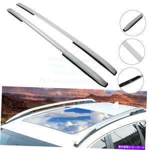 [tLA W[vlQ[hp̃[tbNTCh[1.3L 1.4L 2.4L 2015-2020Vo[ Roof Rack Side Rails For Jeep Renegade 1.3L 1.4L 2.4L 2015-2020 Silver