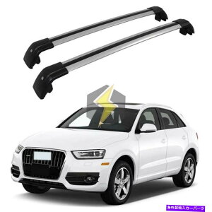 [tLA AEfBQ3 2013- 2018wr[f[eB[tbN[JbN̕čXgbNyANXo[ US Stock Pair Cross Bar for AUDI Q3 2013 - 2018 Heavy Duty Roof Rack Rail Kayak