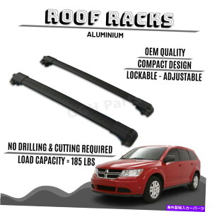 [tLA _bWW[j[p̃bN\ȃA~jE[tbNo[NXo[bNB i2009-2018j LOCKABLE ALUMINIUM ROOF RACK BAR CROSS BARS RACK FOR DODGE JOURNEY. (2009-2018)