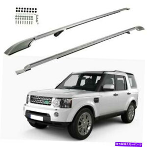 ���[�t�L�����A �����h���[�o�[�f�B�X�J�o���[�p�̃g�b�v�L�����A�u���b�N���[�t���[��LR3 LR4 2006-2013���b�N Top Carrier Black Roof Rail For Land Rover Discovery LR3 LR4 2006-2013 Rack�y���s�A���i�z