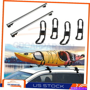 [tLA 2014-2018̒\ȃNXo[W[v`FL[[tbNNXo[+JbNbN Adjustable Crossbar For 2014-2018 Jeep Cherokee Roof Rack Cross Bars+Kayak Racks