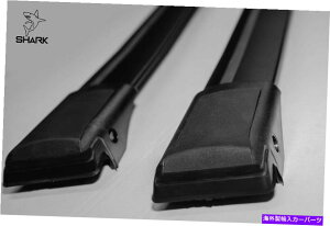 [tLA BMW X1 E84 2009-2012 Black Anodisedp̃A~jE[tbNNXo[Zbg Aluminium Roof Rack Cross Bar Set for BMW X1 E84 2009-2012 Black Anodised