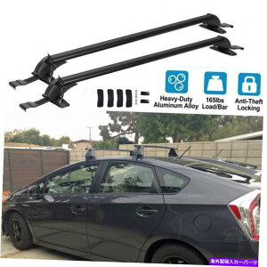 [tLA g^vEXJ[[tbNNXo[43.3 "וLAA~jEtbNp For Toyota Prius Car Roof Rack Cross Bar 43.3" Luggage Carrier Aluminum w/ Lock