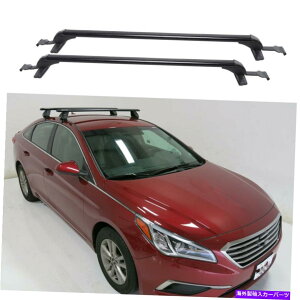 [tLA q_C\i^[tbNNXo[43.3 "וLAA~jEw/bNp For Hyundai Sonata Roof Rack Cross Bar 43.3" Luggage Carrier Aluminum w/ Lock