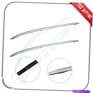 [tLA tBbg2017-2018z_CRV CR-V[tbN[tTCh[Vo[2PCSLAݕ Fits 2017-2018 Honda CRV CR-V Roof Rack Roof Side Rail Silver 2Pcs Carrier Cargo