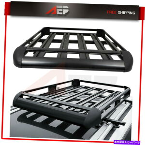 [tLA [tbNNXo[ݕוLA50 "x 38"[tbNSUṼwr[f[eB Roof Rack Cross Bar Cargo Luggage Carrier Heavy Duty For 50"X 38" ROOF RACK SUV