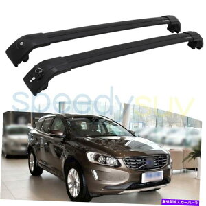 [tLA {{XC60 2009-2017[tbN[וLAp̕č݌2PCSNXo[ US Stock 2PCS Cross Bars for Volvo XC60 2009-2017 Roof Rack Rail Baggage Carrier