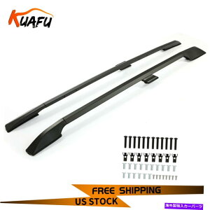 ルーフキャリア Kuafuルーフラックサイドレール2011-2017の荷物キャリア貨物バーホンダオデッセイ KUAFU Roof Rack Side Rails Luggage Carrier Cargo Bar For 2011-2017 Honda Odyssey