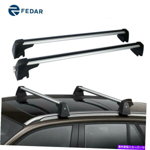 ルーフキャリア 2009年から2015年のBMW X1のルーフラックレールクロスバー貨車荷車荷物ラック Roof Rack Rail Cross Bar Cargo Carrier Luggage Rack For 2009-2015 BMW X1