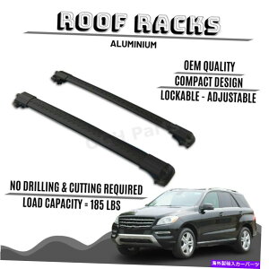 [tLA ZfXxcML-NXW166̃A~jE[tbNo[NXo[i2012-2015j ALUMINIUM ROOF RACK BAR CROSS BARS FOR MERCEDES BENZ ML- CLASS W166 (2012-2015)