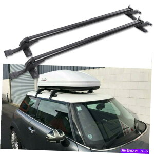 [tLA ~jN[p[S R52 R53 2002-2008[tbNNXo[ݕ^Ǝ43.3 "bN For Mini Cooper S R52 R53 2002-2008 Roof Rack Cross Bar Cargo Carrier 43.3" Lock