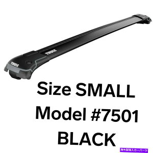 [tLA $ 299 Thule Aeroblade Edge Raised Rail Roof Rack Cross Bars 7501 Small Black *New $299 Thule AeroBlade Edge Raised Rail Roof Rack Cross Bars 7501 SMALL BLACK *NEW