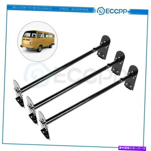 [tLA @[tgbv_[bN3o[wr[f[eBX`[ubNV{[_bWUSAXgbN Van Roof top Ladder Rack 3 Bar Heavy Duty Steel Black For Chevy Dodge USA Stock