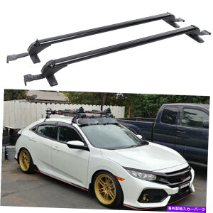���[�t�L�����A �z���_�V�r�b�N4DR 2016-2021���[�t���b�N�N���X�o�[43.3 �ו��L�����A�A���~�j�E�� For Honda Civic 4DR 2016-2021 Roof Rack Cross Bar 43.3 Luggage Carrier Aluminum�y���s�A���i�z