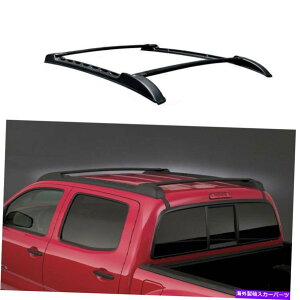 [tLA g^^R}̃[tbN[NXo[2005-2020A~jEוN[Lu Roof Rack Rail Cross Bar for Toyota Tacoma 2005-2020 Aluminium Baggage Crew Cab