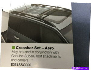 [tLA 2009-2013 Subaru Forester Oem Aero Cross Bars[tbNE361SSC300{̐V 2009-2013 Subaru Forester OEM Aero Cross Bars Roof Rack E361SSC300 Genuine New