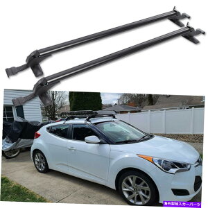 [tLA q_CFX^[43 "J[gbv[tbNNXo[ݕוLAHG For Hyundai Veloster 43" Car Top Roof Rack Cross Bar Cargo Luggage Carrier HG