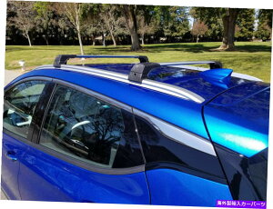 [tLA V{[{gEV 2017-2021p̃Vo[[tbNNXo[ Silver Roof Rack Cross Bars For Chevrolet Bolt EV 2017-2021